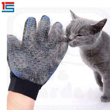 Massage and Bath Five Finger Pet Glove Pet Hair Remover Glove